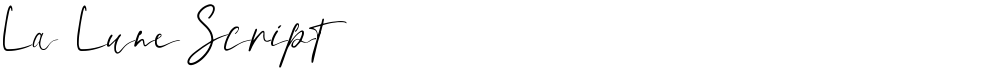 La Lune Script