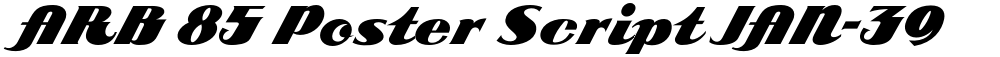 ARB 85 Poster Script JAN-39