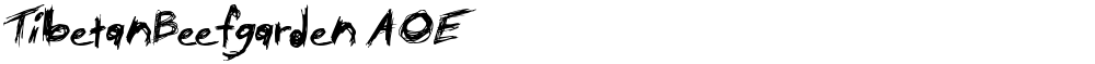 TibetanBeefgarden AOE