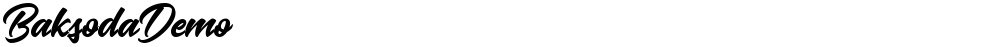 BaksodaDemo