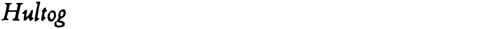 Hultog