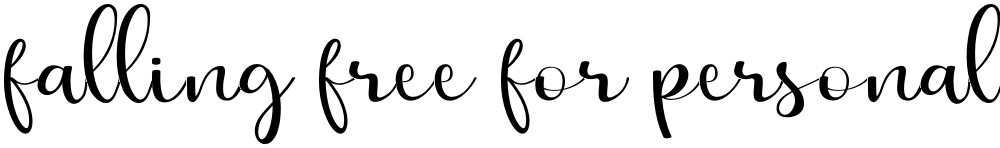 falling free for personal use