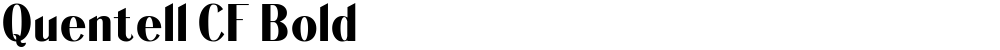 Quentell CF Bold