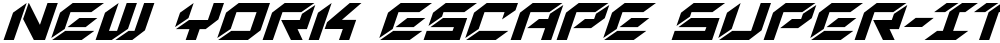 New York Escape Super-Italic