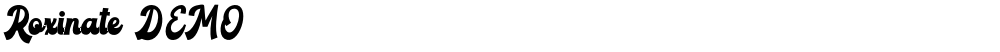 Roxinate DEMO