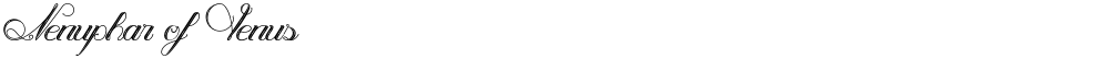 Nenuphar of Venus
