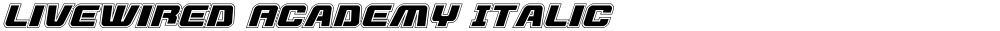 Livewired Academy Italic