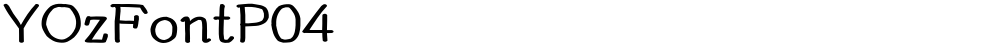 YOzFontP04
