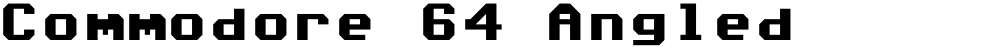 Commodore 64 Angled