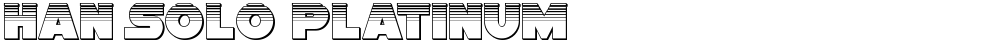 Han Solo Platinum