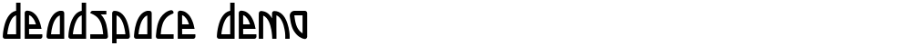 Deadspace DEMO