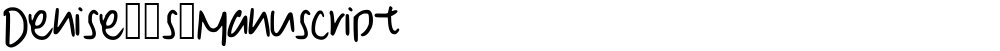 Denise__s_Manuscript