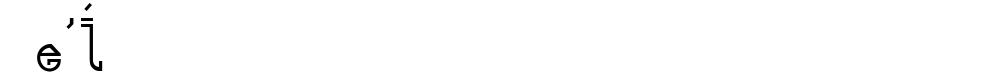 —e'Í
