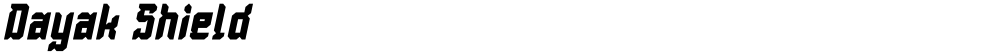 Dayak Shield