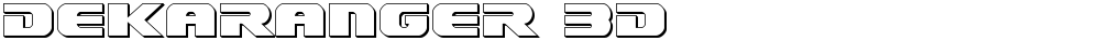 Dekaranger 3D