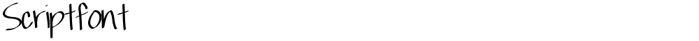 Scriptfont