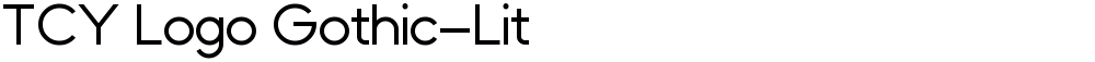 TCY Logo Gothic-Lit