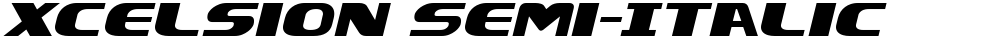 Xcelsion Semi-Italic
