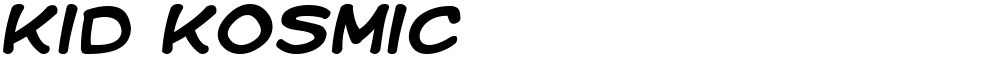 Kid Kosmic