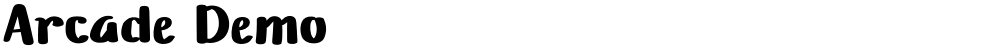 Arcade Demo