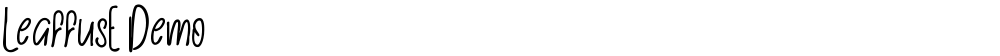 LeaffusE Demo