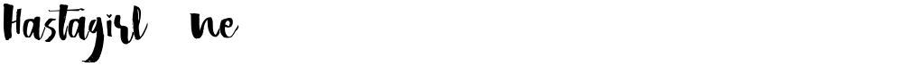 Hastagirl One DEMO