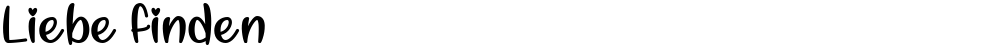 Liebe finden