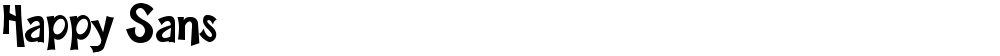 Happy Sans
