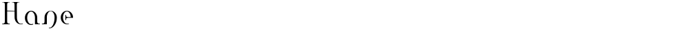 Hane