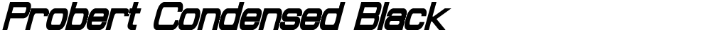 Probert Condensed Black