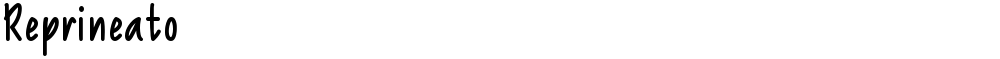Reprineato
