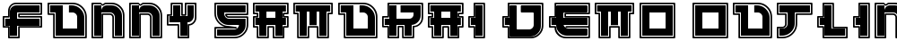 Funny Samurai Demo Outline