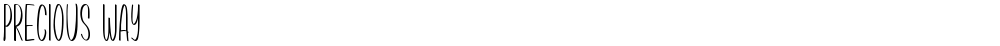 Precious Way