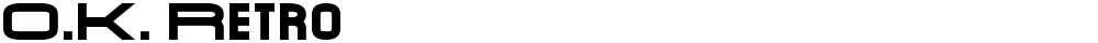 O.K. Retro