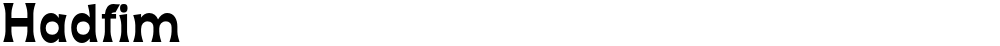 Hadfim