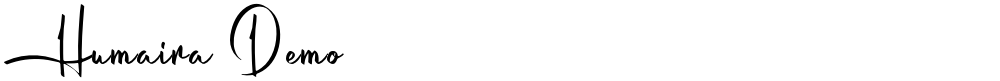Humaira Demo