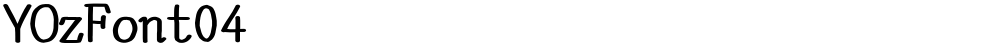 YOzFont04