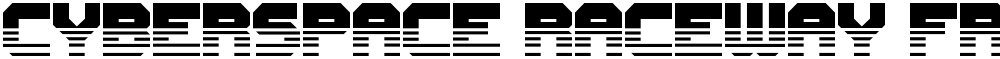 Cyberspace Raceway Front