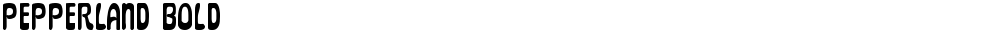 Pepperland Bold