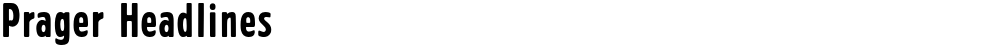 Prager Headlines