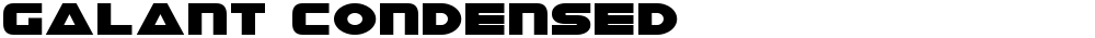 Galant Condensed