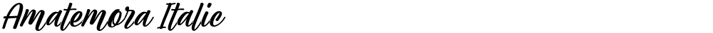Amatemora Italic