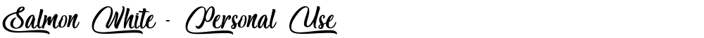 Salmon White - Personal Use
