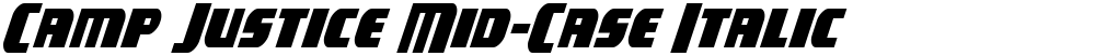 Camp Justice Mid-Case Italic