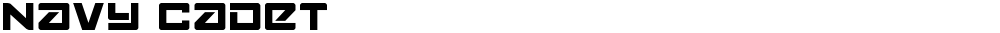 Navy Cadet