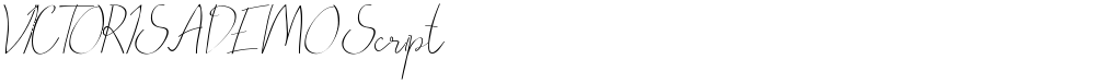 VICTORISA DEMO Script