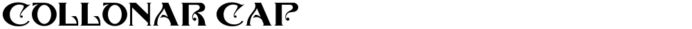 COLLONAR CAP