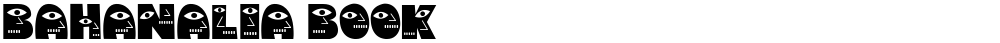 Bahanalia Book