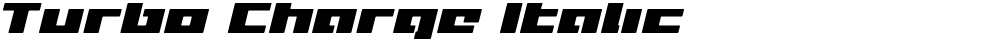 Turbo Charge Italic