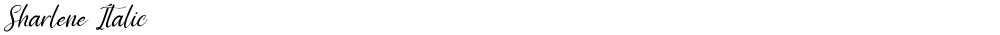Sharlene Italic